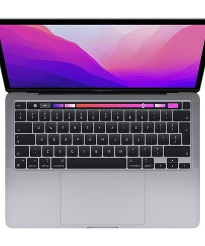 Apple 2022 MacBook Pro Laptop with M2 chip 13 inch Retina Display, 8GB RAM, 512GB ​​​​​​​SSD ​​​​​​​Storage, Touch Bar, Backlit Keyboard, FaceTime HD Camera LLA