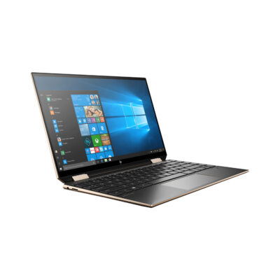 HP Spectre X360 Convertible 15-df1xxx 10th Gen Intel Core i7-10510U, 16GB RAM, 512GB SSD, Nvidia MX250 2GB Graphics, 15.6 Inch 4K UHD Touch Window 10 Pro - Black / Gold