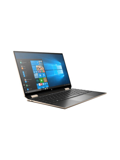 HP Spectre X360 Convertible 15-df1xxx 10th Gen Intel Core i7-10510U, 16GB RAM, 512GB SSD, Nvidia MX250 2GB Graphics, 15.6 Inch 4K UHD Touch Window 10 Pro - Black / Gold