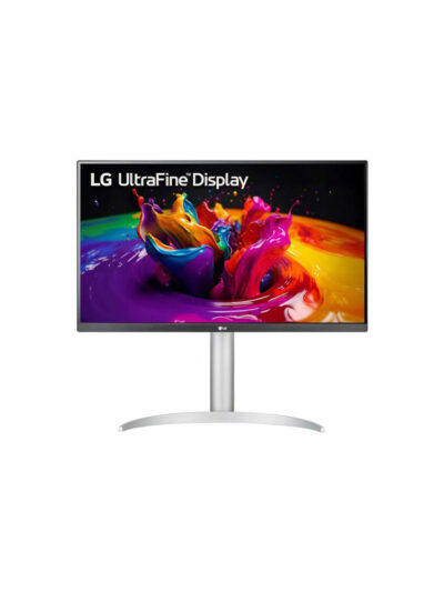 LG 27UP550N 27" 4K UHD IPS HDR Monitor with USB-C Port, 5ms Response Time, AMD Freesync, 1.07B Color with sRGB 98% Colour Gamut, VESA HDR10, Game Mode, USB Type-C 90W / HDMI / DP, Silver | JUST BOX OPEN