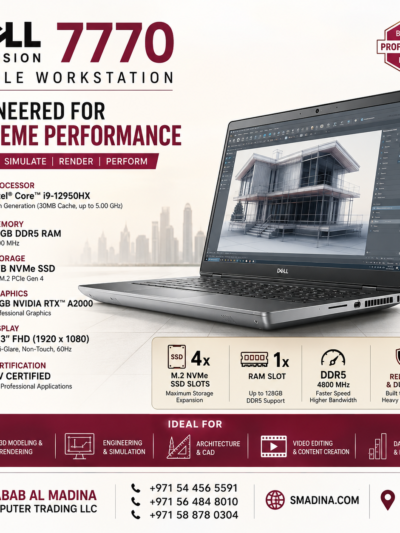 DELL PRECISION 7770 16GB GPU