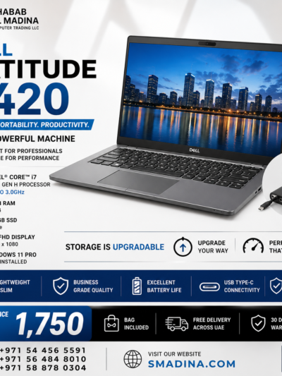Dell Latitude 7420 – Intel Core i7 11th Gen | 16GB RAM | 256GB SSD